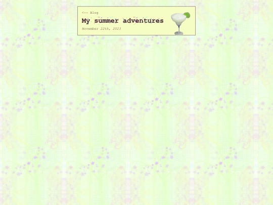 summer screenshot