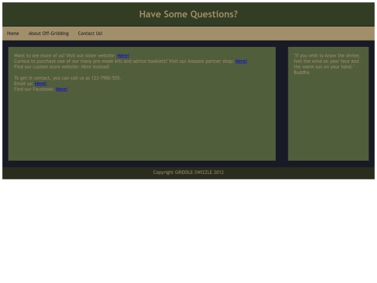 offgrid/contact screenshot