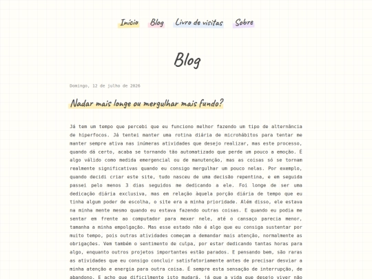 blog screenshot