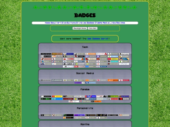 badges screenshot