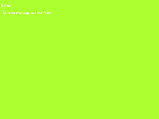not_found screenshot