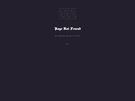 not_found screenshot