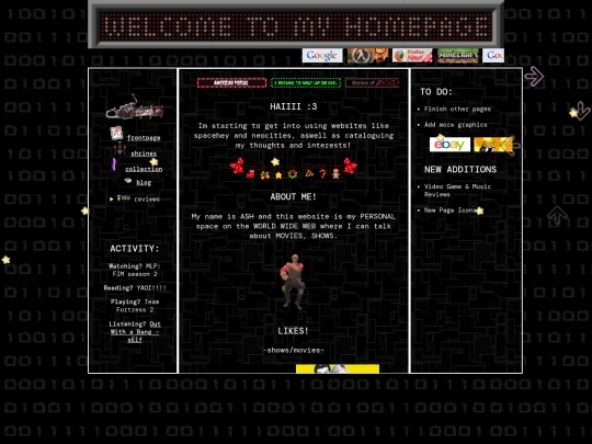 page screenshot