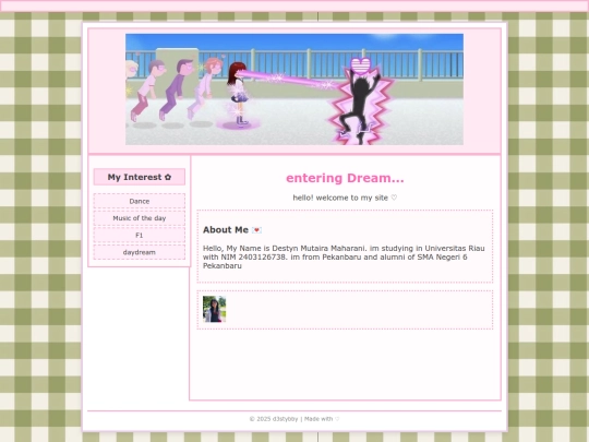 my webs/My Website screenshot