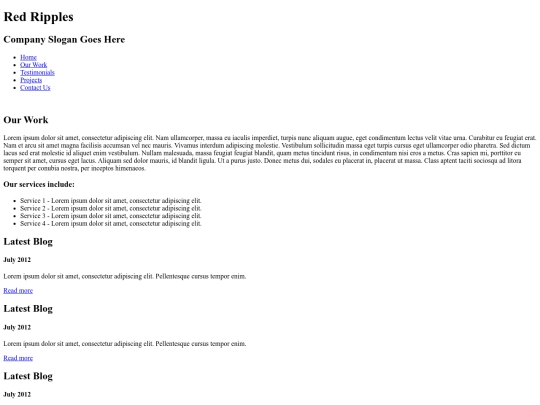 ourwork screenshot