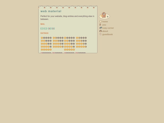 web-material screenshot