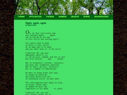 projects/poems/againagainagain screenshot