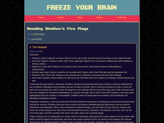 chekhov screenshot