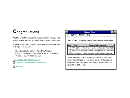 web_tricks/creative_uses_of_tables/end screenshot