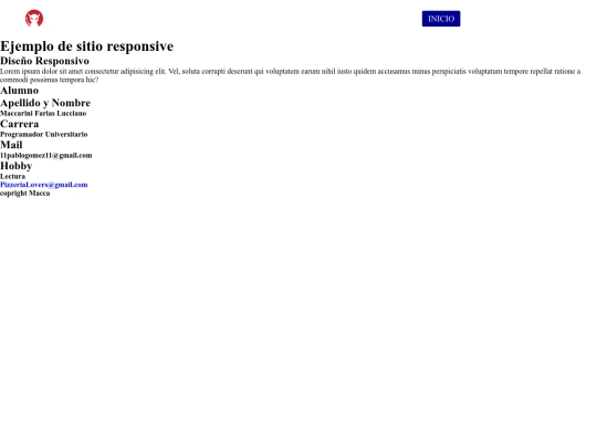 lista1 screenshot