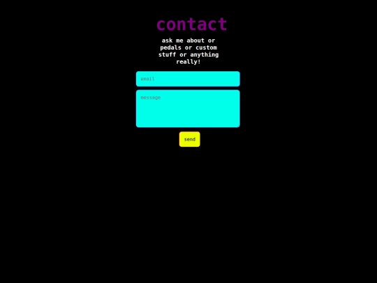 contact screenshot