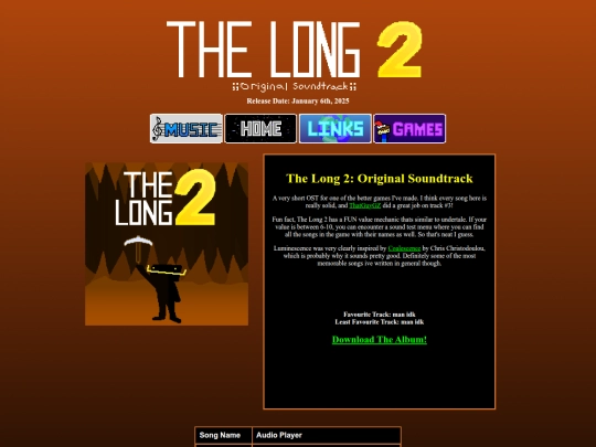 music/thelong2ost screenshot