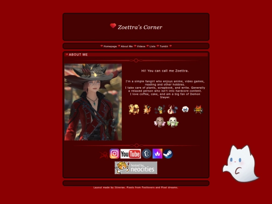 AboutMe screenshot