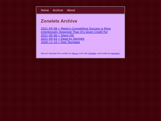 archive screenshot