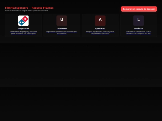 sponsors10 screenshot