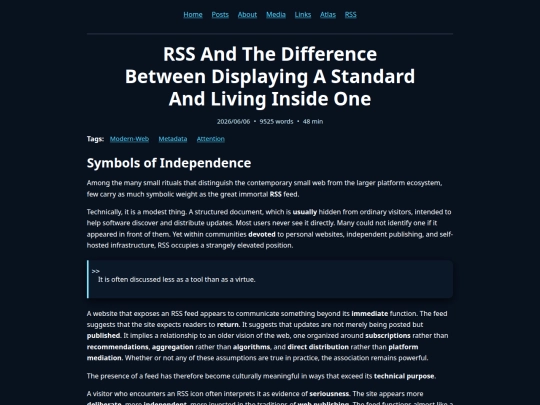 posts/rss-and-the-difference-between-displaying-a-standard-and-living-inside-one screenshot