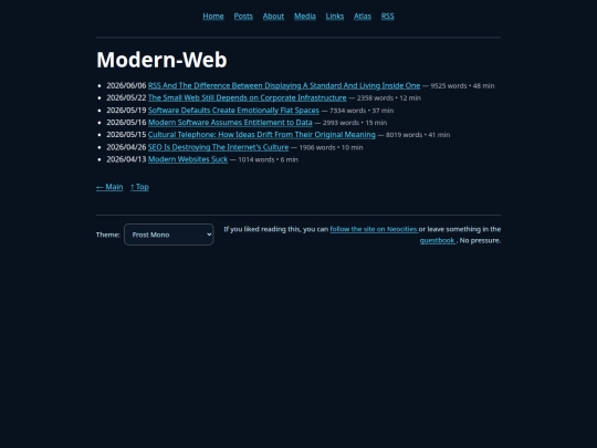 tags/modern-web screenshot
