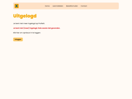 profielx screenshot