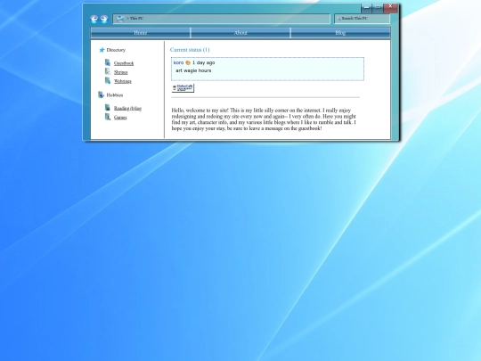 old-layouts/notepadv3 screenshot