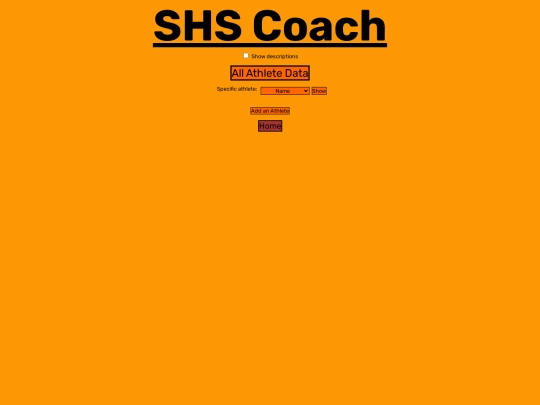 coach screenshot
