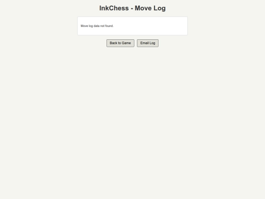 InkChessLog screenshot