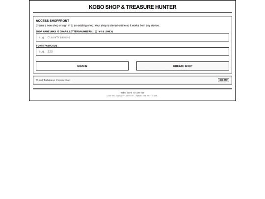 koboshop screenshot
