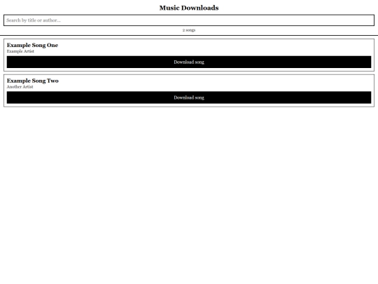 music screenshot
