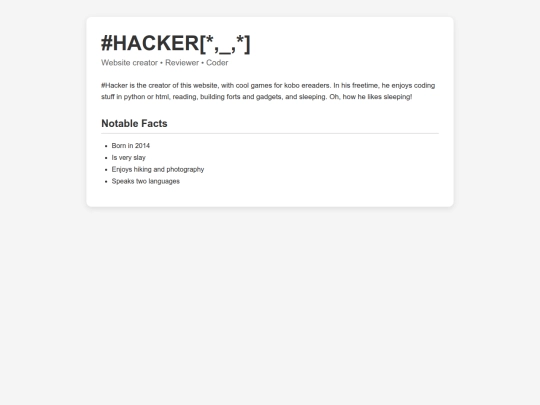 profilehacker screenshot