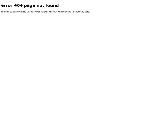 not_found screenshot