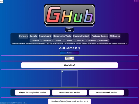 GHub_Light_1.1.1 screenshot
