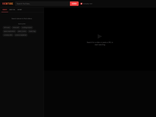 ViewTube screenshot