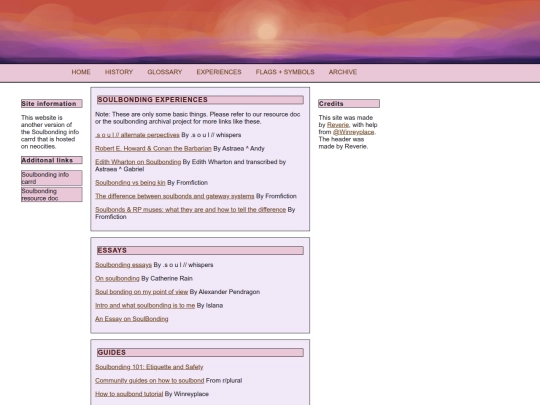 experiences screenshot