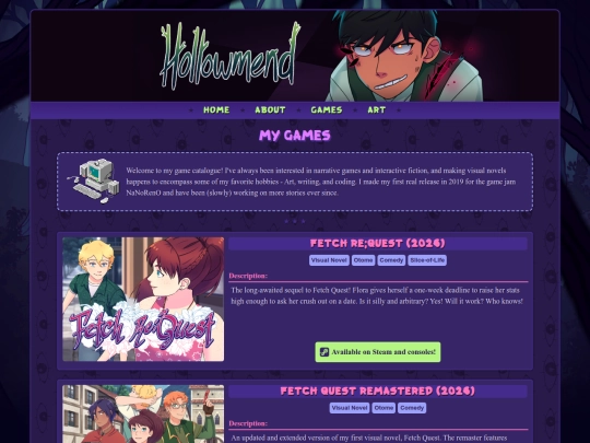 games screenshot