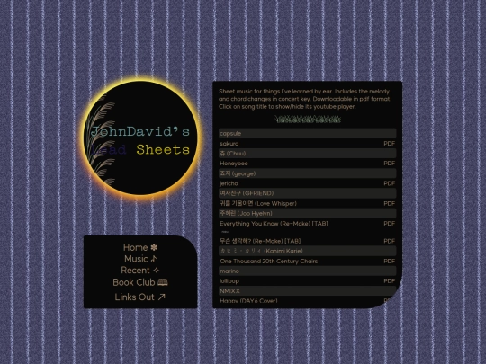 leadsheets screenshot