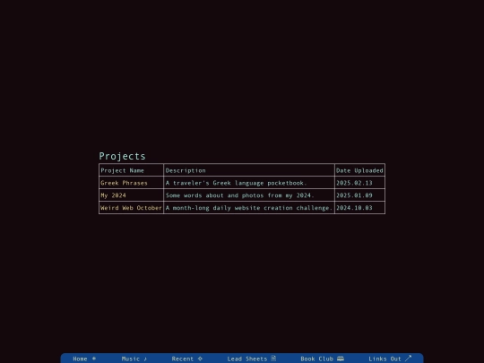 project screenshot