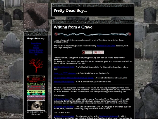 writing screenshot