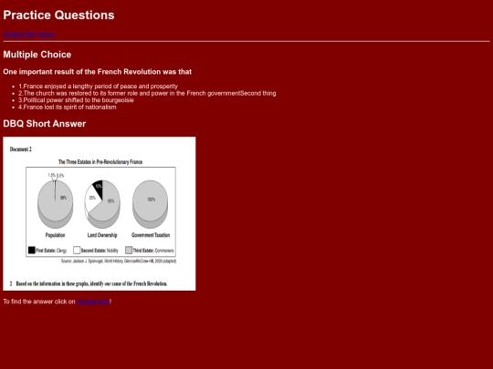 PractcieQuestions screenshot