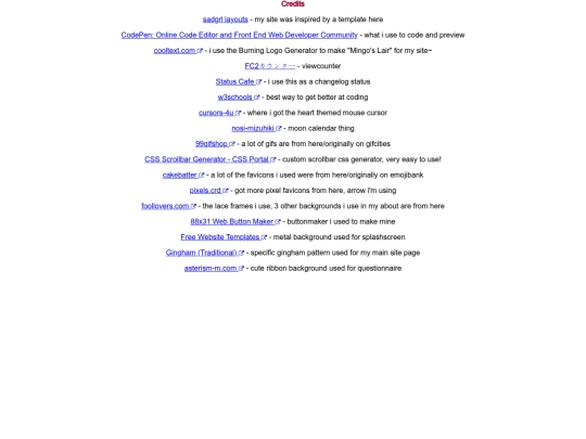 credits screenshot