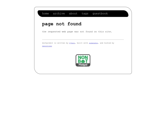 not_found screenshot