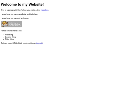 test screenshot