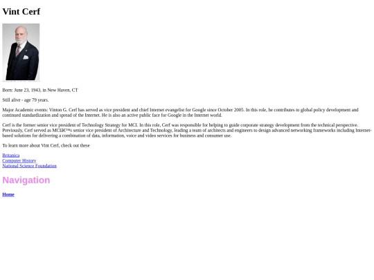 vintcerf screenshot