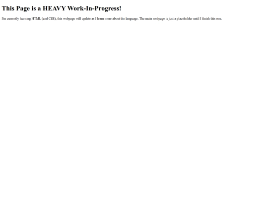 testpage screenshot
