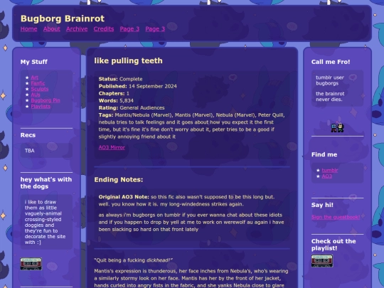 fic/likepullingteeth screenshot