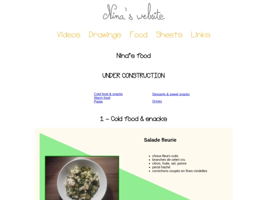 food screenshot