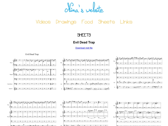sheets screenshot