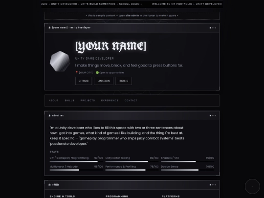 index screenshot