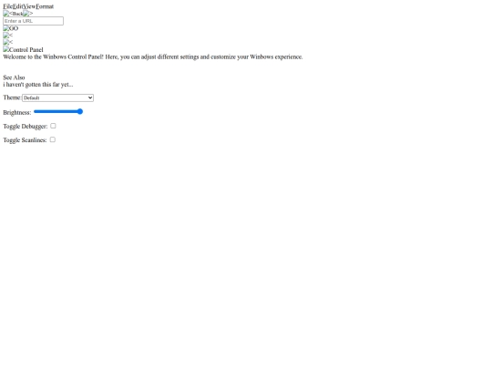 WindowsXP/settings/display screenshot