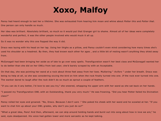 xoxomalfoy screenshot