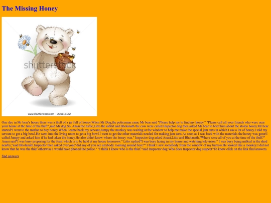 Themissinghoney screenshot