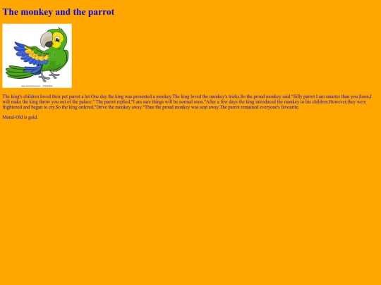 Themonkeyandtheparrot screenshot